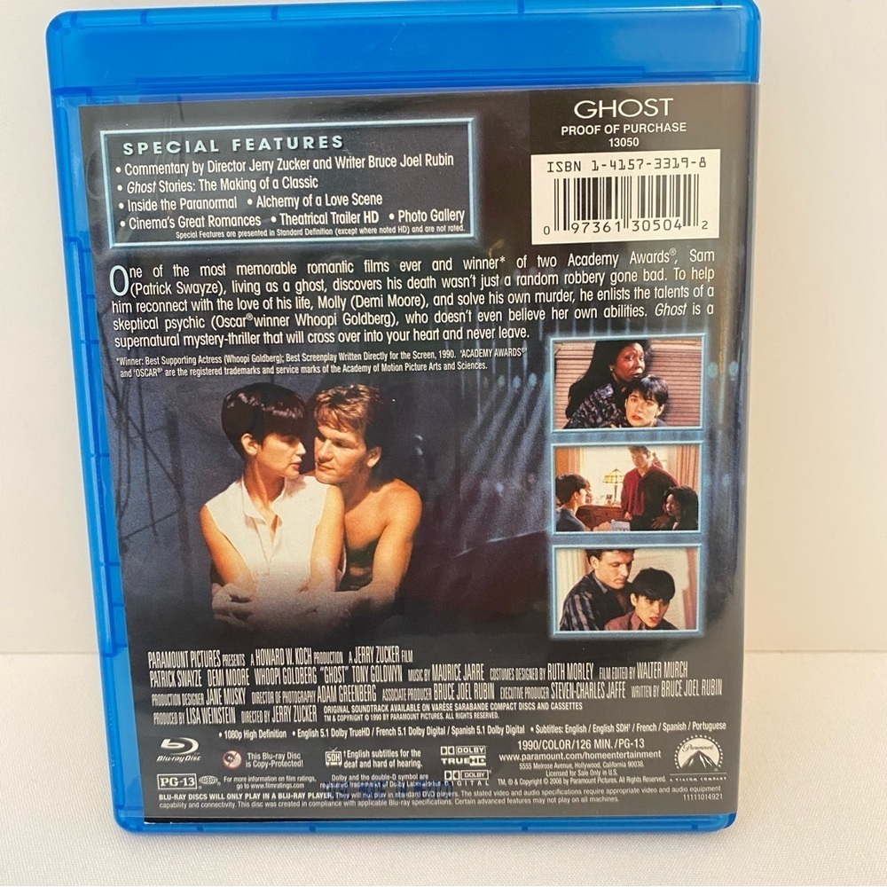 Ghost Blu-ray Disc - Picture 2 of 4